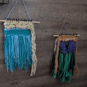 Handcrafted Woven Wall Art (Anna and Elsa Frozen Themed)